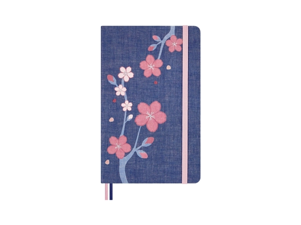 Een Verschijnt 3e week maart - Moleskine Limited Edition Sakura Ruled Hardcover Large Notebook koop je bij Moleskine.nl